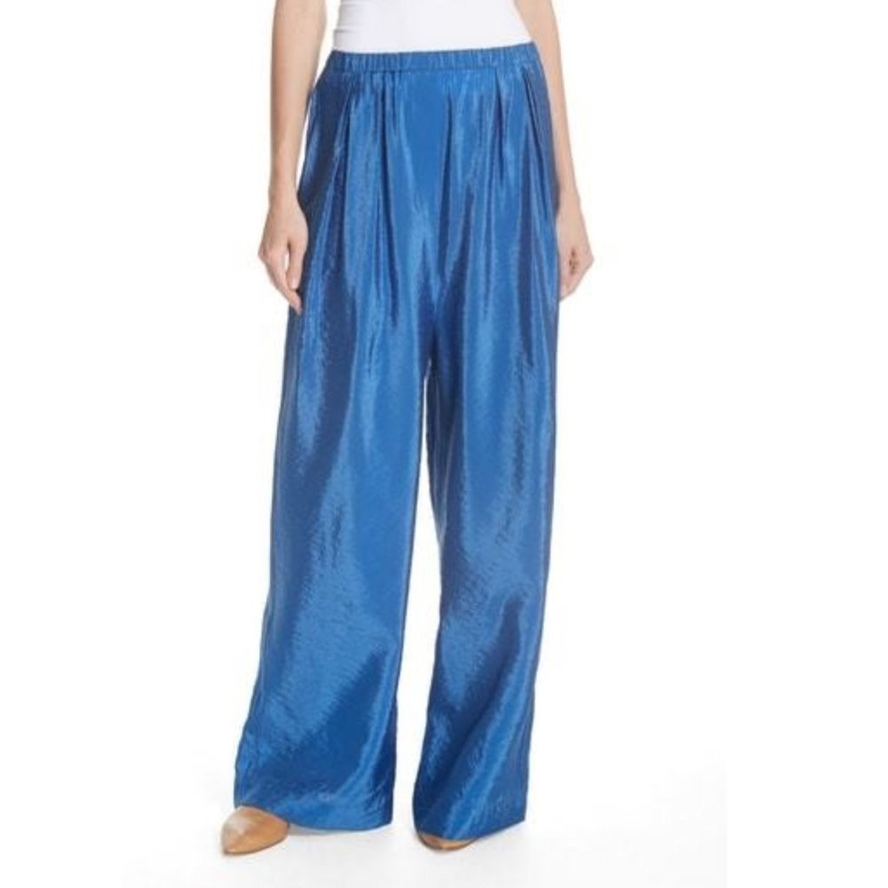 🎁 CHRISTIAN WIJNANTS Papak Satin Wide Leg Pants